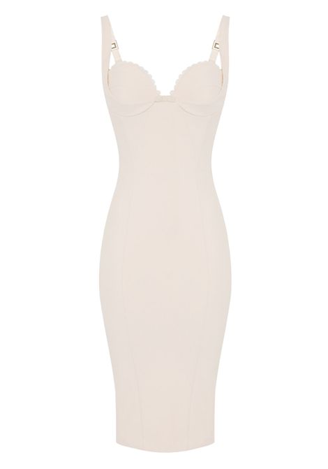 Abito Elisabetta Franchi donna AB85052E2 193 burro tubino ELISABETTA FRANCHI | Abiti | AB85052E2193